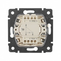 Переключатель Legrand Valena Слоновая кость 1-клавишный с подсветкой 774326