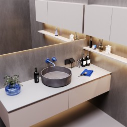 Рамка пластиковая VOLTUM S70 на 2 поста, (черный матовый)