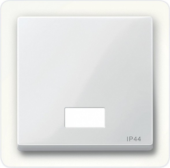 Клавиша Merten M-серия с окошком для световой индикации и с полем для надписи, IP44 MTN432719