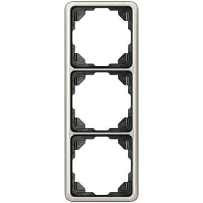 Рамка Jung CD 500 Платина 3 поста CD583PT
