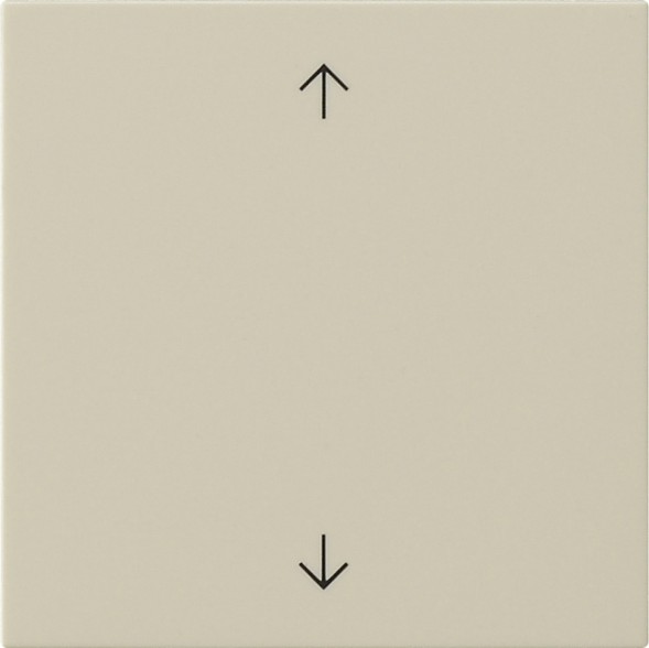 Накладка управления с символами стрелок Gira System 3000 Кремовый глянцевый 536101