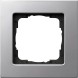 Рамка Gira E22 Алюминий 1 пост 0211203