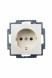 Розетка ABB Basic 55 слоновая кость SCHUKO 16А 250В 2CKA002011A3857 20 EUC-92-507
