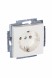 Розетка ABB Basic 55 слоновая кость SCHUKO 16А 250В 2CKA002011A3857 20 EUC-92-507