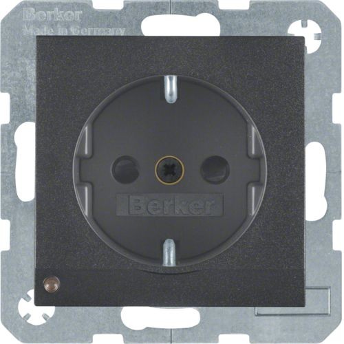 Штепсельная розетка Berker R.1 SCHUKO 41091606