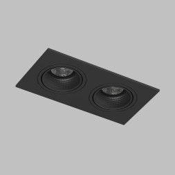 Точечный встраиваемый светильник Denkirs DK3072-BK