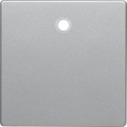 Центральная панель Berker R.1 Berker Q.1 алюминиевый с эффектом бархата, для выключателей/кнопок со шнурковым приводом 11466084