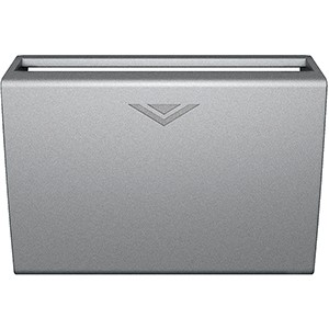 Накладка на карточный выключатель Bticino Living Light Алюминий NT4547