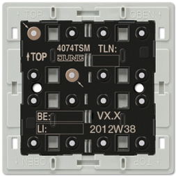 Кнопочный модуль КNX Jung FD Design «стандарт», 4 группы 4074TSM