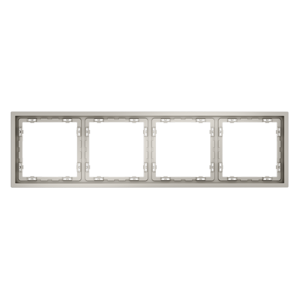 Рамка пластиковая VOLTUM S70 на 4 поста, (кашемир)