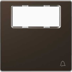 Клавиша Merten D-Life мокко 1-ная, полем для надписи, звонок MTN3365-6052