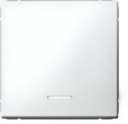 Одноклавишный выключатель с подсветкой (Лотос) Schneider Electric Systeme Art Gallery GAL001313