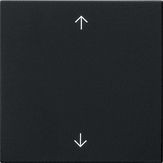 Накладка управления Gira System 3000 Чёрный с символами стрелок 5361005