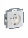 Розетка ABB Basic 55 альпийский белый SCHUKO 16А 250В 2CKA002011A3855 20 EUC-94-507