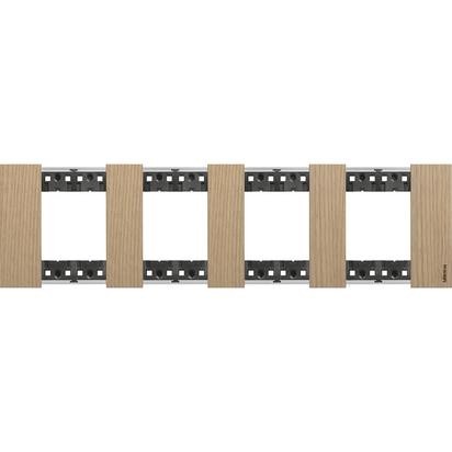 Рамка Bticino Living Now ROVERE 2+2+2+2-модульная KA4802M4LM