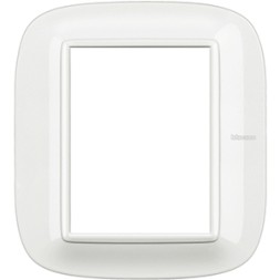 Рамка Bticino Axolute Овал Белый 3+3 модуля HB4826HD