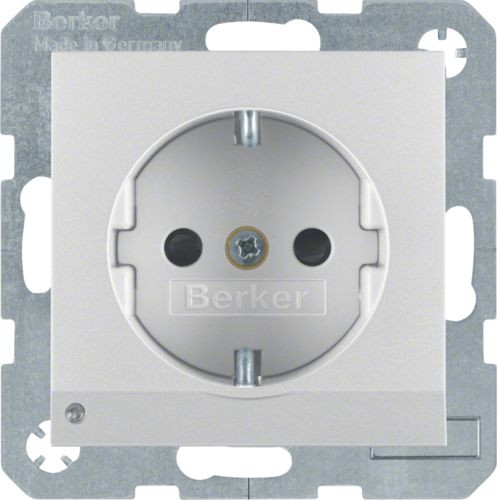 Штепсельная розетка Berker R.1 SCHUKO 41091404