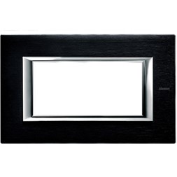 Рамка Bticino Axolute Квадрат Антрацит 4 модуля HA4804XS