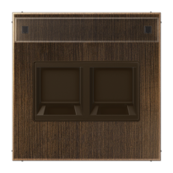 Крышка Jung LS серия Латунь антик с полем для надписи для модульных гнёзд AMP NETCONNECT ME1969-25NAWEAT