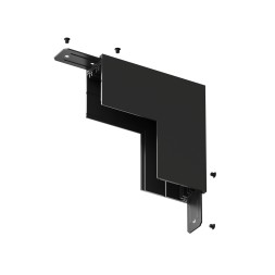 Угол стена-потолок накладной Denkirs TR2108-BK