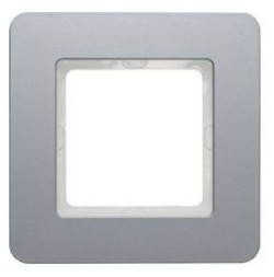 Рамка Berker Q.7 Алюминий 1 пост 10116074