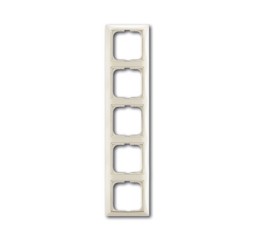 Рамка ABB Basic 55 Chalet-white 5 постов 2CKA001725A1515 2515-96-507