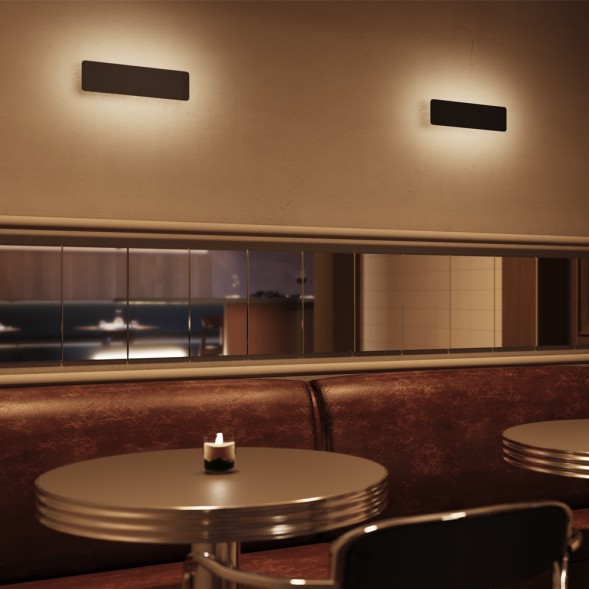 Настенный светильник (бра) Maytoni C81WL-18W3K-B