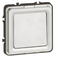 Переключатель Legrand Soliroc на 2 направления с подсветкой - Программа - 10 AX - 250 В~ - IK 10 - IP 55 077812