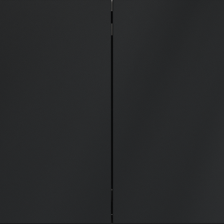 Выключатель с самовозвратом встраиваемый VOLTUM S70 двухклавишный 10А, (графит)