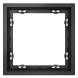 Рамка пластиковая VOLTUM S70 на 1 пост, (графит)