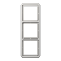 Рамка Jung CD 500 Светло-серый 3 поста CD583LG