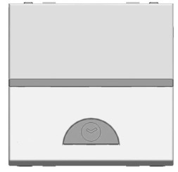 Механизм электронного выключателя ABB Zenit серебристый с таймером 9 сек - 240 сек 1000 Вт двухмодульный 2CLA226200N1301 N2262 PL