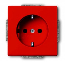 Розетка ABB Future оранжевый SCHUKO 16А 250В со шторками 2CKA002013A5324 20 EUCKS-14-82