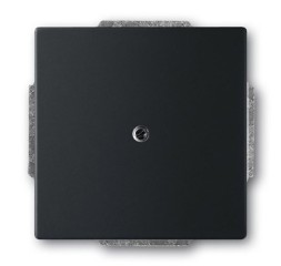 Заглушка с суппортом ABB solo черный бархат 2CKA001710A3895 1742-885