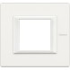 Рамка Bticino Axolute Квадрат Белый 2-модульная HA4802HD