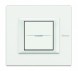 Рамка Bticino Axolute Квадрат Белый 2-модульная HA4802HD