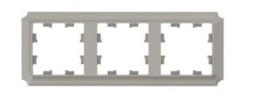 ATN100503 3-постовая РАМКА, цвет ШАМПАНЬ, AtlasDesign Antique Electric