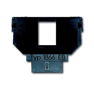 Суппорт (цоколь) ABB Busch-Jaeger 1-й для разъёмов 0210 0211 2CKA001764A0174 1866 EB
