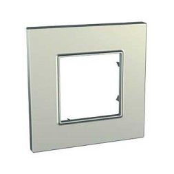 Рамка Schneider Electric Unica Quadro Титан 1 пост MGU6.702.57