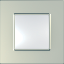 Рамка Schneider Electric Unica Quadro Титан 1 пост MGU6.702.57