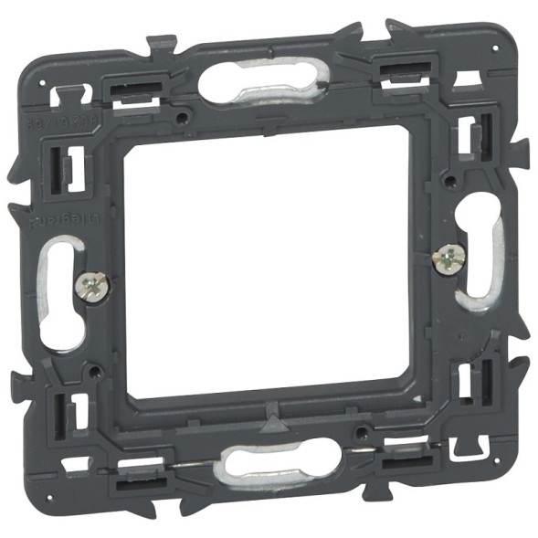 Суппорт Legrand Mosaic 2 модуля с подсветкой 1,4Вт 080262