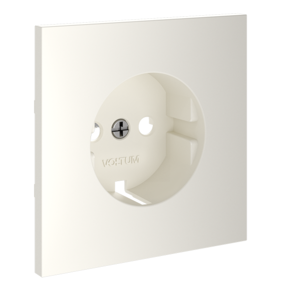 Накладка для розетки с заземлением, S70 (хлопок)