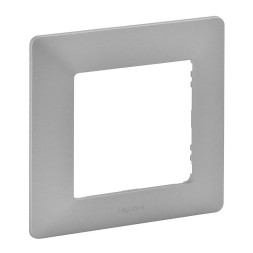 Рамка Legrand Valena Life Алюминий 1-постовая 754137