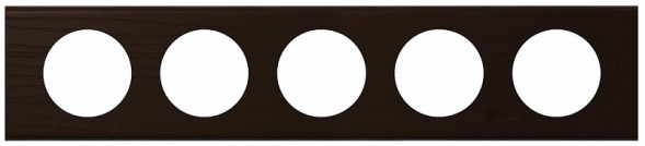 Рамка Legrand Celiane Дерево Венге 5 постов 069210