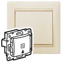 Выключатель кнопочный Legrand Valena с подсветкой &quot;Лампа&quot; 774313