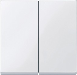 Клавиша Merten M-серия активно белый для двухклавишного выключателя MTN432525