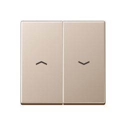 Клавиша для жалюзи Jung A серия Шампань выключателя A595PCH