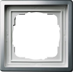 Рамка Gira F100 Платина 1 пост 0211114