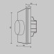 Роторная панель управления Lighting control 711023