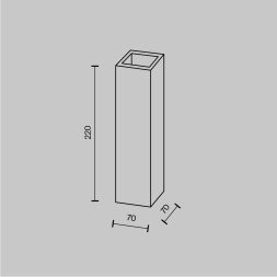 Настенный светильник (бра) Maytoni C190-WL-02-W